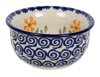 Polish Pottery 3.5" Bowl (Flower Power) | M081T-JS14 at PolishPotteryOutlet.com