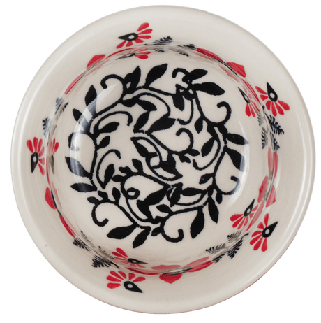 Bowl, Round, 3.5" in "Scarlet Garden" by Manufaktura | M081T-KK01