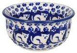 Bowl, Round, 3.5" in "Kitty Cat Path" by Manufaktura | M081T-KOT6