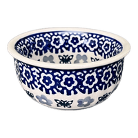 A picture of a Polish Pottery 3.5" Bowl (Butterfly Border) | M081T-P249 as shown at PolishPotteryOutlet.com/products/3-5-bowl-butterfly-border-m081t-p249
