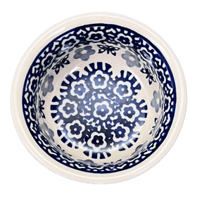 Polish Pottery 3.5" Bowl (Butterfly Border) | M081T-P249 Additional Image at PolishPotteryOutlet.com