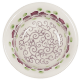 Bowl, Round, 3.5" in "Merlot Garden" by Manufaktura | M081T-P353