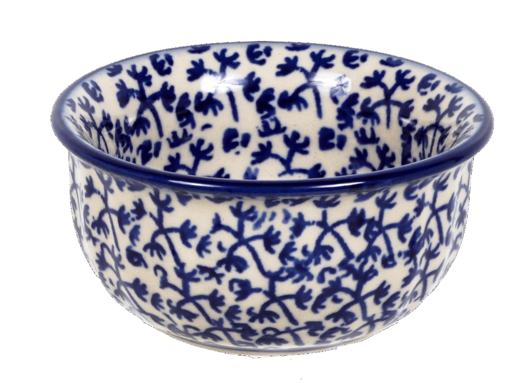 Bowl, Round, 3.5" in "Blue Thicket" by Manufaktura | M081T-P364