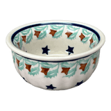 Bowl, Round, 3.5" in "Starry Wreath" by Manufaktura | M081T-PZG