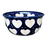 Bowl, Round, 3.5" in "Sea of Hearts" by Manufaktura | M081T-SEA