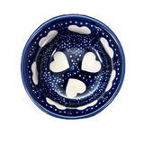 Bowl, Round, 3.5" in "Sea of Hearts" by Manufaktura | M081T-SEA