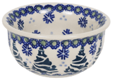 Bowl, Round, 3.5" in "Snowy Pines" by Manufaktura | M081T-U22