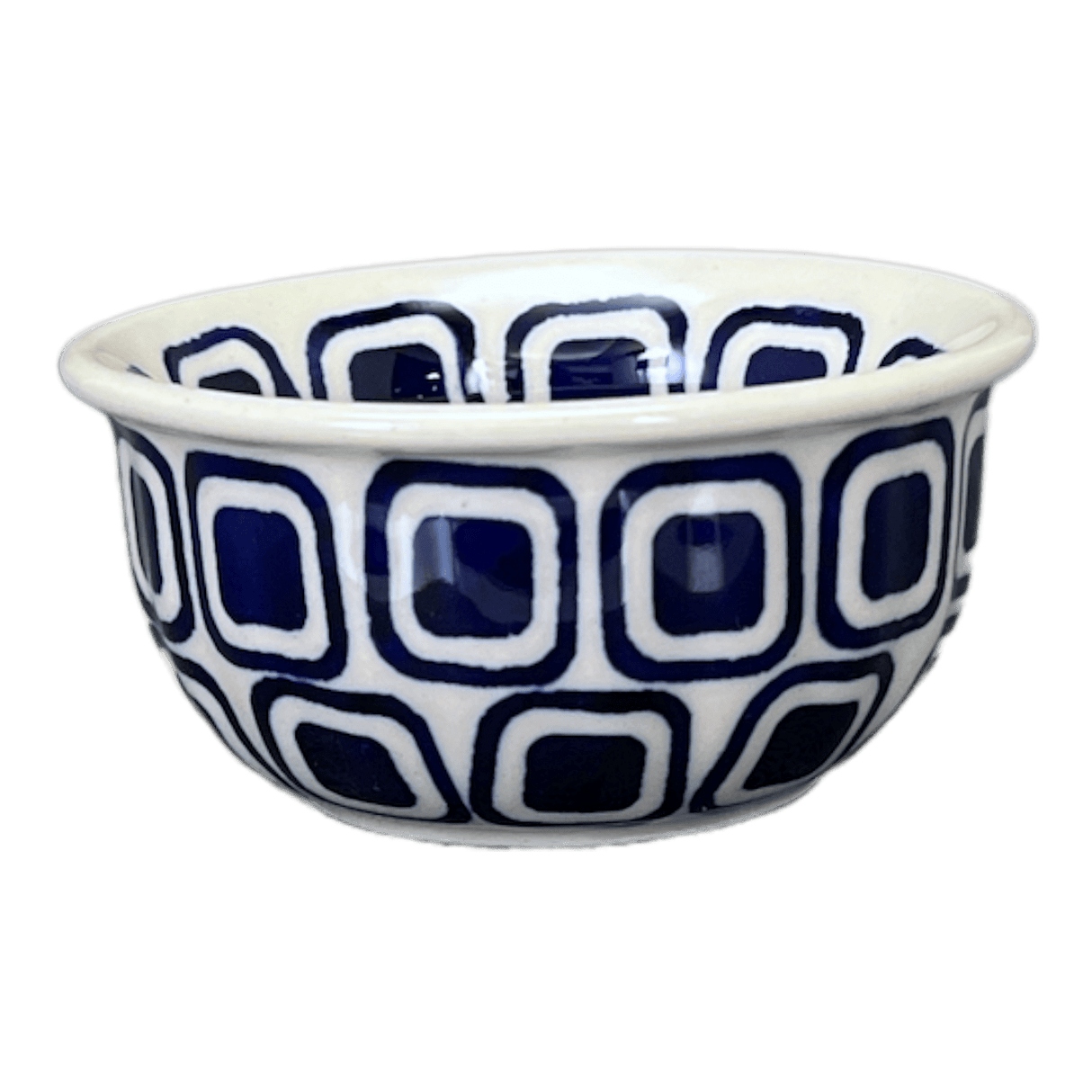 Bowl, Round, 3.5" in "Navy Retro" by Manufaktura | M081U-601A