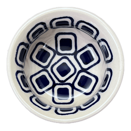 Bowl, Round, 3.5" in "Navy Retro" by Manufaktura | M081U-601A