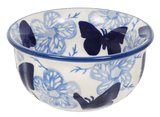 Bowl, Round, 3.5" in "Blue Butterfly" by Manufaktura | M081U-AS58