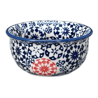 A picture of a Polish Pottery 3.5" Bowl (One of a Kind) | M081U-AS77 as shown at PolishPotteryOutlet.com/products/3-5-bowl-one-of-a-kind-m081u-as77