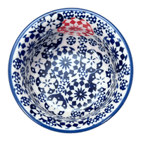 A picture of a Polish Pottery 3.5" Bowl (One of a Kind) | M081U-AS77 as shown at PolishPotteryOutlet.com/products/3-5-bowl-one-of-a-kind-m081u-as77