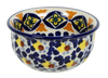 Polish Pottery 3.5" Bowl (Kaleidoscope) | M081U-ASR at PolishPotteryOutlet.com