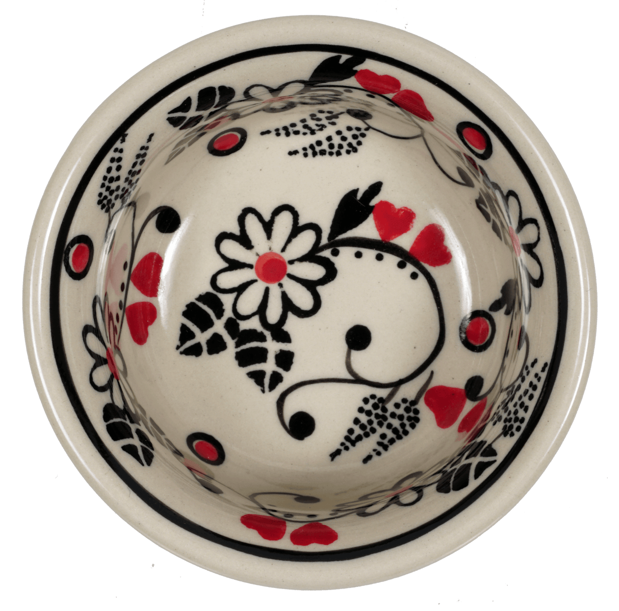 Bowl, Round, 3.5" in "Night Garden" by Manufaktura | M081U-BL02