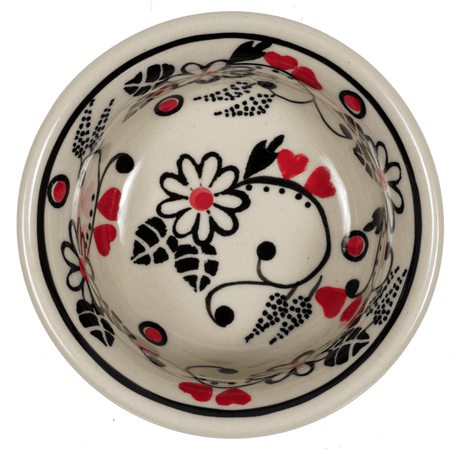 Bowl, Round, 3.5" in "Night Garden" by Manufaktura | M081U-BL02