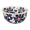 Polish Pottery 3.5" Bowl (Floral Fireworks) | M081U-BSAS at PolishPotteryOutlet.com