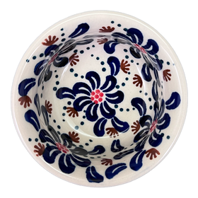 Polish Pottery 3.5" Bowl (Floral Fireworks) | M081U-BSAS Additional Image at PolishPotteryOutlet.com