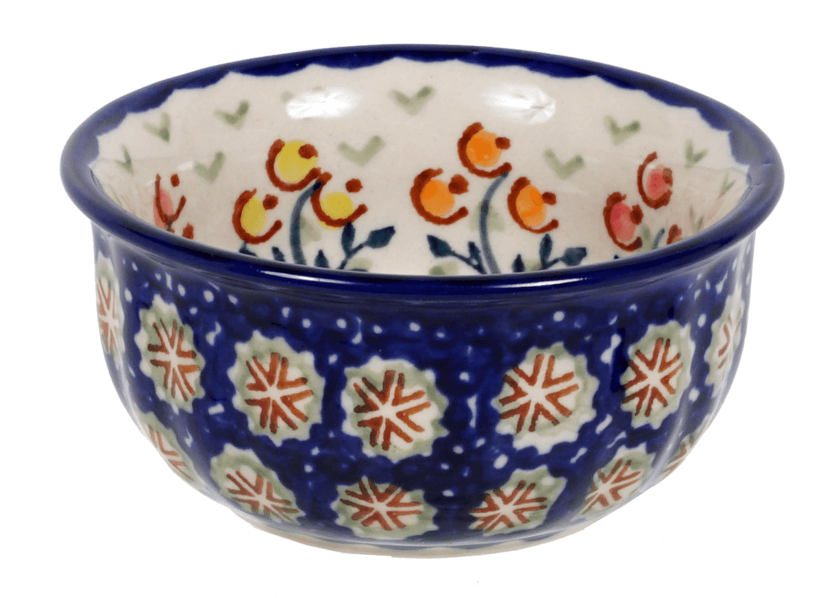 Bowl, Round, 3.5" in "Floral Spray" by Manufaktura | M081U-DSO