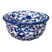 A picture of a Polish Pottery 3.5" Bowl (Blue Canopy) | M081U-IS04 as shown at PolishPotteryOutlet.com/products/3-5-bowl-blue-canopy-m081u-is04