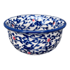 Polish Pottery 3.5" Bowl (Blue Canopy) | M081U-IS04 at PolishPotteryOutlet.com