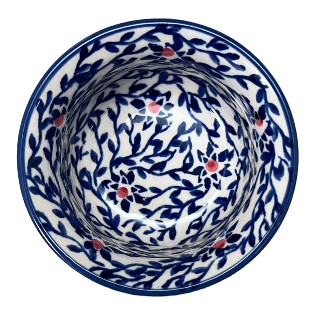 Bowl, Round, 3.5" in "Blue Canopy" by Manufaktura | M081U-IS04