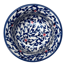 Polish Pottery 3.5" Bowl (Blue Canopy) | M081U-IS04 Additional Image at PolishPotteryOutlet.com