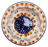 Bowl, Round, 3.5" in "Red Daisy Daze" by Manufaktura | M081U-P227