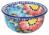 Polish Pottery Bowl, Round, 3.5" in "Fiesta" by Manufaktura | M081U-U1 at PolishPotteryOutlet.com