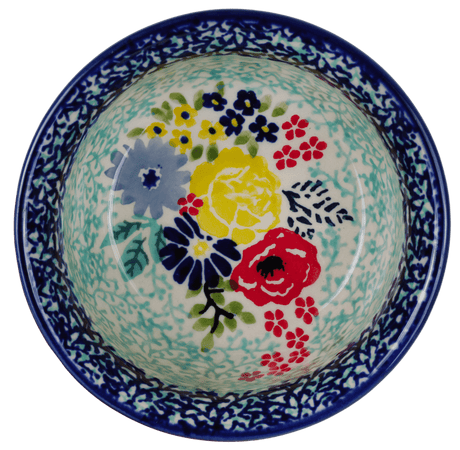 Bowl, Round, 4.5" in "Garden Party" by Manufaktura | M082S-BUK1