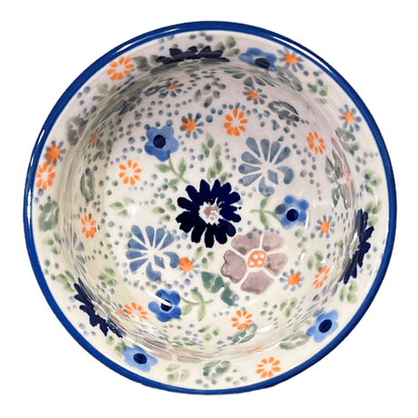 Bowl, Round, 4.5" in "Scattered Petals" by Manufaktura | M082S-EO35