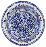 Bowl, Round, 4.5" in "Blue Life" by Manufaktura | M082S-EO39