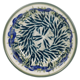 Bowl, Round, 4.5" in "Bold Blue Blossoms" by Manufaktura | M082S-JS48