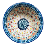 Bowl, Round, 4.5" in "Sunny Border" by Manufaktura | M082S-JZ41