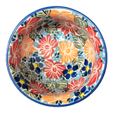 Bowl, Round, 4.5" in "Evening Bouquet" by Manufaktura | M082S-KS02