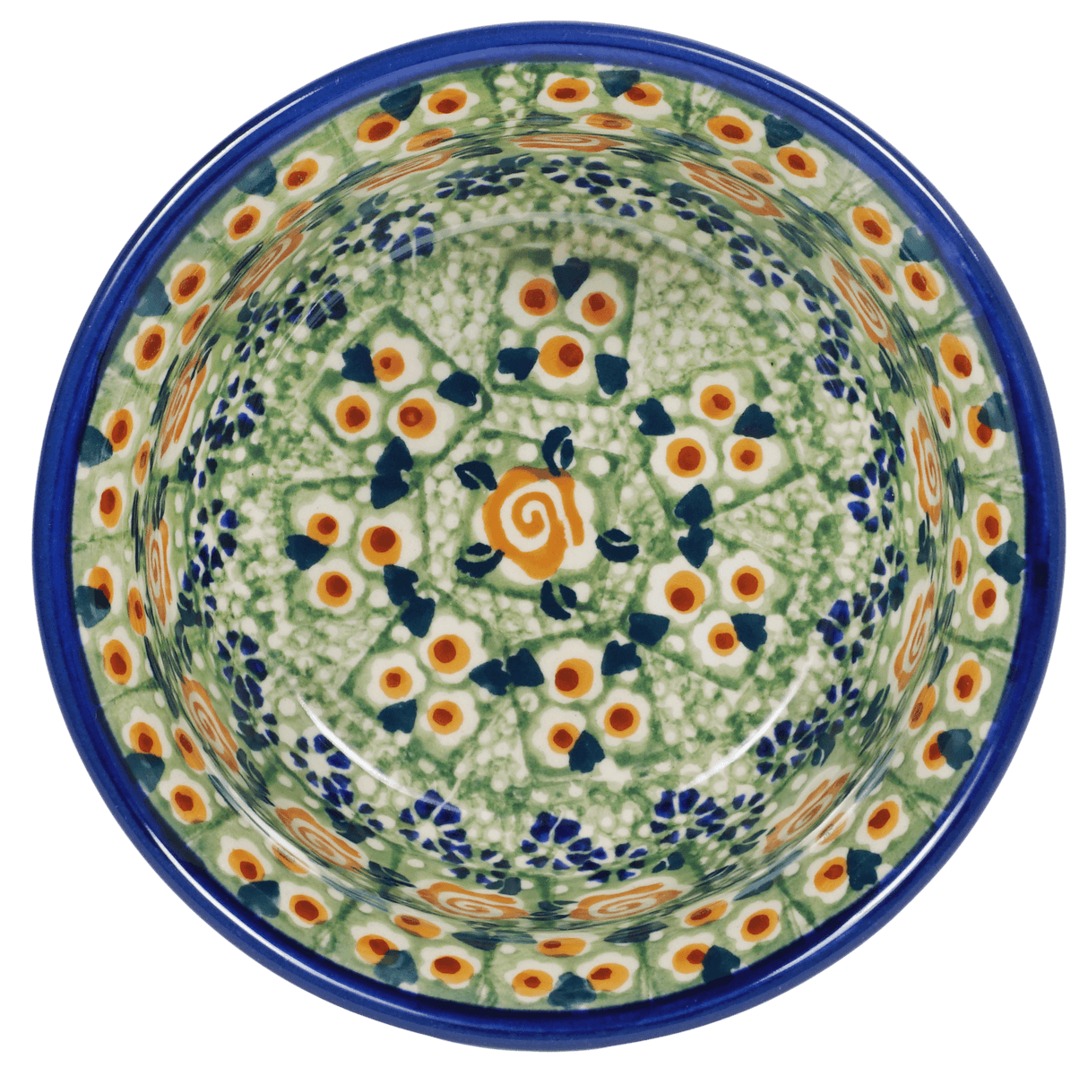 Bowl, Round, 4.5" in "Perennial Garden" by Manufaktura | M082S-LM