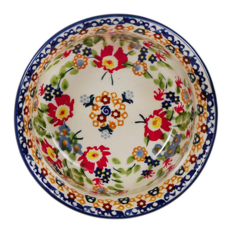 Bowl, Round, 4.5" in "Poppy Persuasion" by Manufaktura | M082S-P265