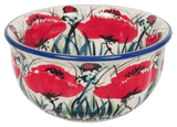 Bowl, Round, 4.5" in "Poppy Paradise" by Manufaktura | M082S-PD01