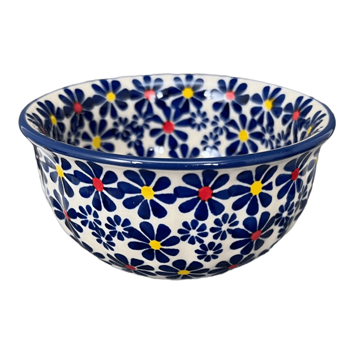 Bowl, Round, 4.5" in "Field of Daisies" by Manufaktura | M082S-S001