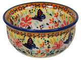 Bowl, Round, 4.5" in "Butterfly Bliss" by Manufaktura | M082S-WK73