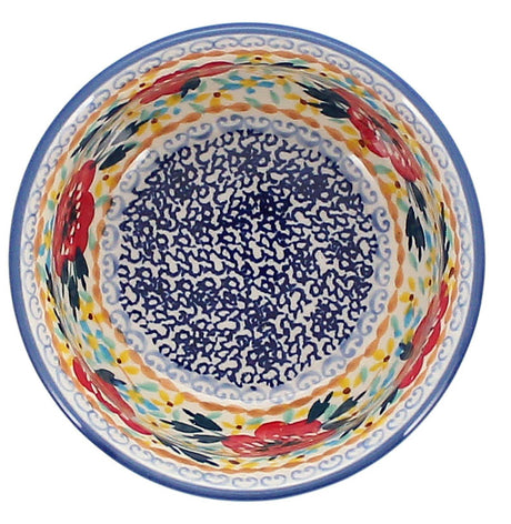 Bowl, Round, 4.5" in "Brilliant Wreath" by Manufaktura | M082S-WK78