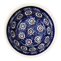 A picture of a Polish Pottery 4.5" Bowl (Bonbons) | M082T-2 as shown at PolishPotteryOutlet.com/products/4-5-bowl-2-m082t-2