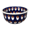 Polish Pottery 4.5" Bowl (Pheasant Feathers) | M082T-52 at PolishPotteryOutlet.com