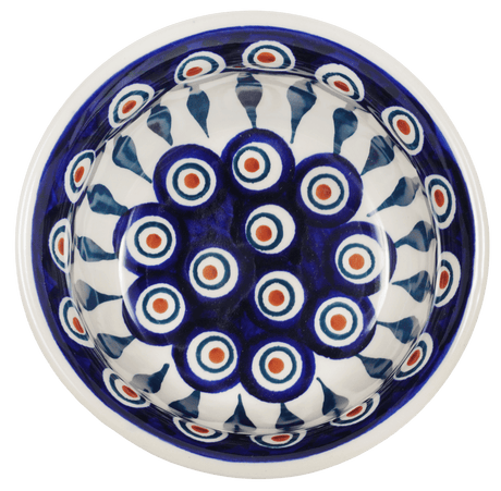 Bowl, Round, 4.5" in "Peacock" by Manufaktura | M082T-54