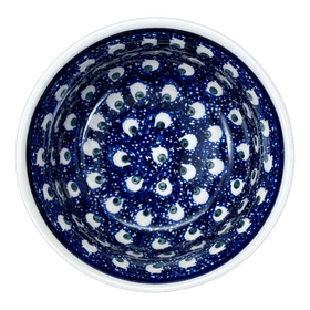 Polish Pottery 4.5" Bowl (Night Eyes) | M082T-57 Additional Image at PolishPotteryOutlet.com