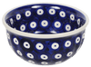 Polish Pottery 4.5" Bowl (Dot to Dot) | M082T-70A at PolishPotteryOutlet.com