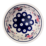 Bowl, Round, 4.5" in "Berry Dot" by Manufaktura | M082T-BL04