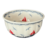 Bowl, Round, 4.5" in "Smooth Seas" by Manufaktura | M082T-DPML
