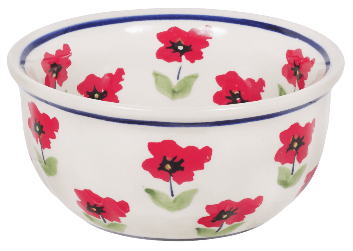 Bowl, Round, 4.5" in "Poppy Garden" by Manufaktura | M082T-EJ01