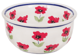Bowl, Round, 4.5" in "Poppy Garden" by Manufaktura | M082T-EJ01
