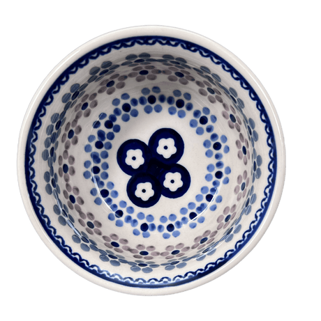 Bowl, Round, 4.5" in "Floral Chain" by Manufaktura | M082T-EO37